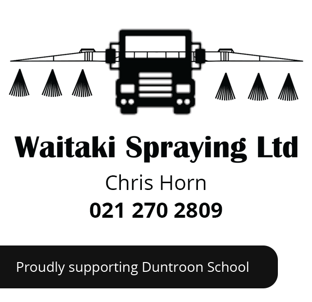 Waitaki Spraying - Duntroon School - April 24